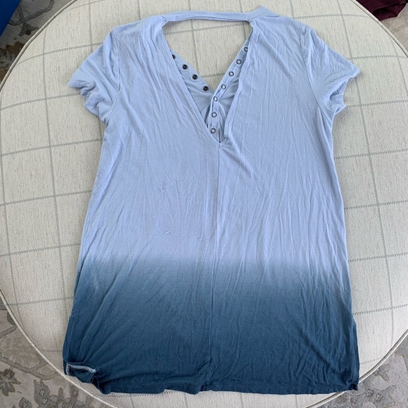 AEO American Eagle Soft and Sexy Top Ombre Tye Die Size Medium - Picture 6 of 7